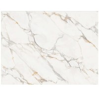 Самоклеящаяся виниловая плитка набор (6 рулонов) 3600х2800х2мм Бежевый мрамор SW-00001448