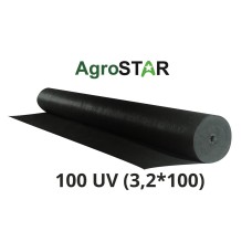Агроволокно"AgroStar"100 UV чорне(3.2*100)