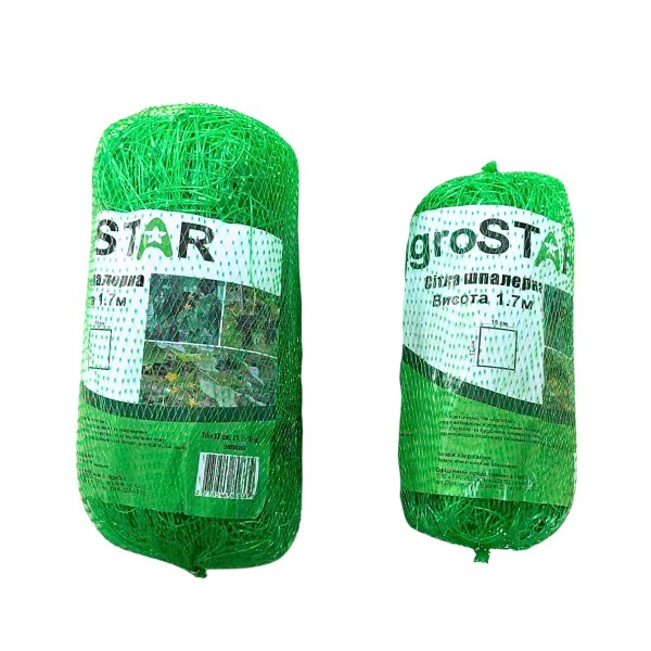 Сітка шпалерна 15*17"AgroStar"1.7*10 м (30 шт/ящ)