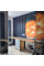 Рейка декоративна WPC стінова 3000х160х23мм Графіт SW-00001529