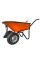 Тачка будів. двокол.DOZER оранж 110/200 л, 360 кг