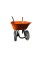 Тачка будів. двокол.DOZER оранж 110/200 л, 360 кг