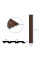 Рейка декоративна PS 2900х115х12мм Темно-коричневий із золотими вкрапленнями SW-00001737