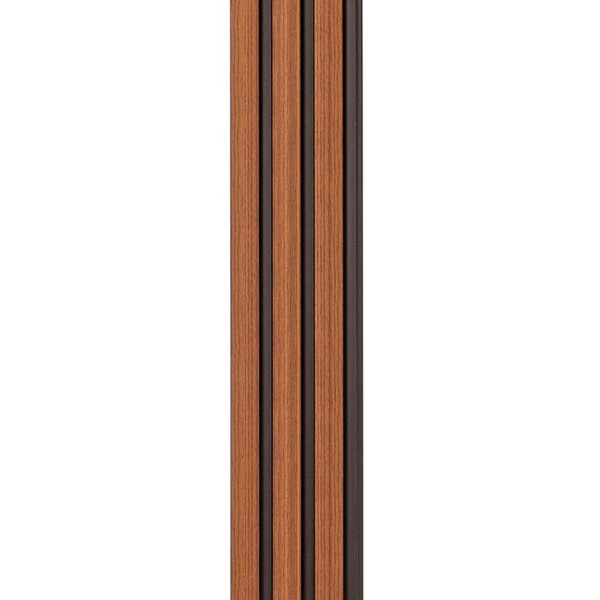 Рейка декоративная PS 2900х115х12мм Каштановый SW-00001743