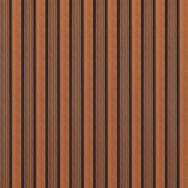Рейка декоративная PS теплый каштан 2900х120х12мм SW-00001753