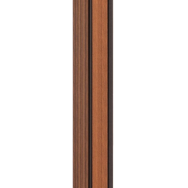 Рейка декоративна PS 2900х118х12мм Теплий каштан SW-00001753