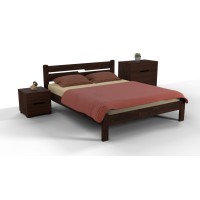 Ліжко Айріс без ізножья 1800*2000 тем.горіх