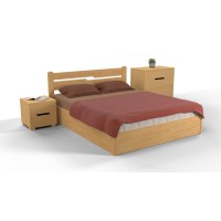Ліжко Айріс з під. рамою 1600*2000 бук натур