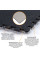 Підлогове двостороннє покриття GREY та BLACK 60*60cm*2cm (D) SW-00001843