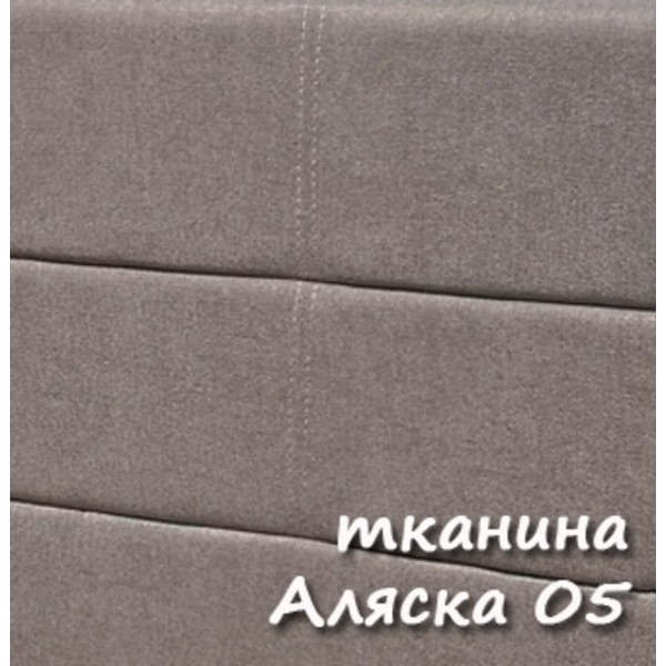 Ліжко Дюна 1600*2000 с п/м Аляска 05 сірий