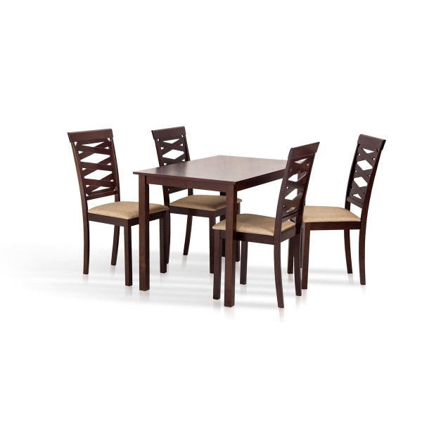 Комплект Бруклін (1+4) Тем.горіх DARK WALNUT