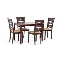 Комплект Бруклін (1+4) Тем.горіх DARK WALNUT