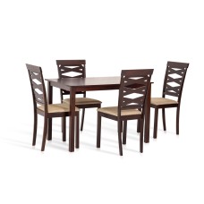 Комплект Бруклін (1+4) Тем.горіх DARK WALNUT