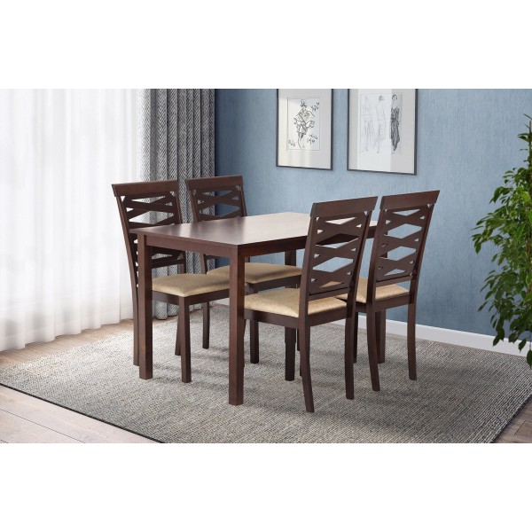 Комплект Бруклін (1+4) Тем.горіх DARK WALNUT