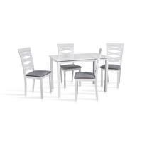 Комплект Бруклін (1+4) Білий WHITE