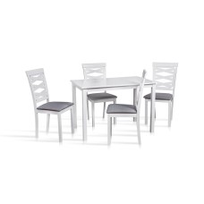Комплект Бруклін (1+4) Білий WHITE