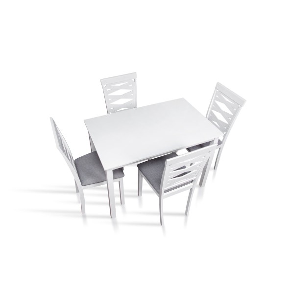 Комплект Бруклін (1+4) Білий WHITE