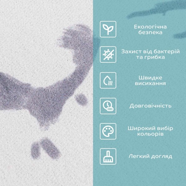 Вологопоглинаючий килимок 50х80х3мм SW-00001890