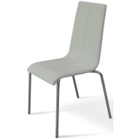 Стілець обідній Келлі зі строчкою, (білий)--- Стілець обідній Келлі зі строчкою, (білий)---