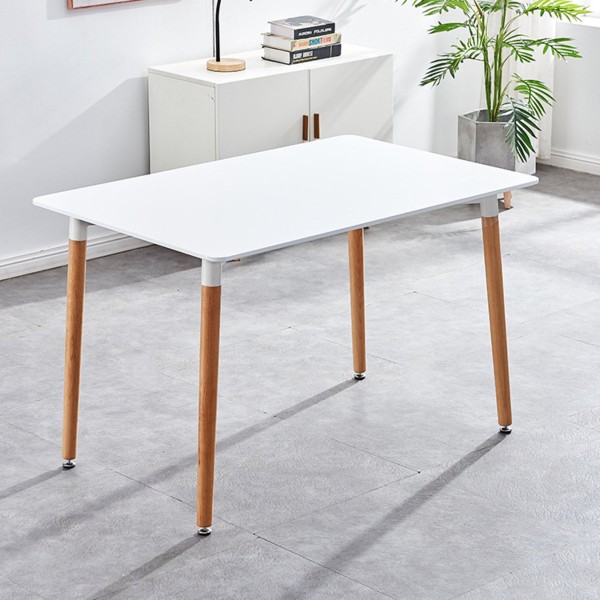 Стіл обідній ВЕЗУВІЙ MDF 120*80, білий