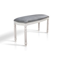 Банкетка 900 Сицилія, білий+срібна патина Банкетка 900 Сицилія, білий+срібна патина