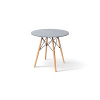 Стіл обідній ЕТНА MDF (D=100cm), сірий