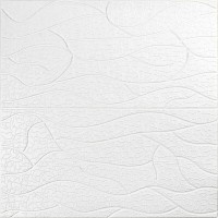Панель 3D WHITE 700*700*6mm (D) SW-00001948