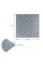 Панель 3D Silver 700*700*6mm (D) SW-00001951