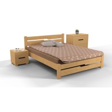 Ліжко Айріс з ізножьем 1200*2000 бук натур