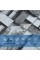 Панель стеновая 700х770х3мм Графитовый кубик SW-00001996