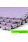 Пол-пазл плюшевый ФИОЛЕТОВЫЙ 30*30*1cm (D) SW-00002086