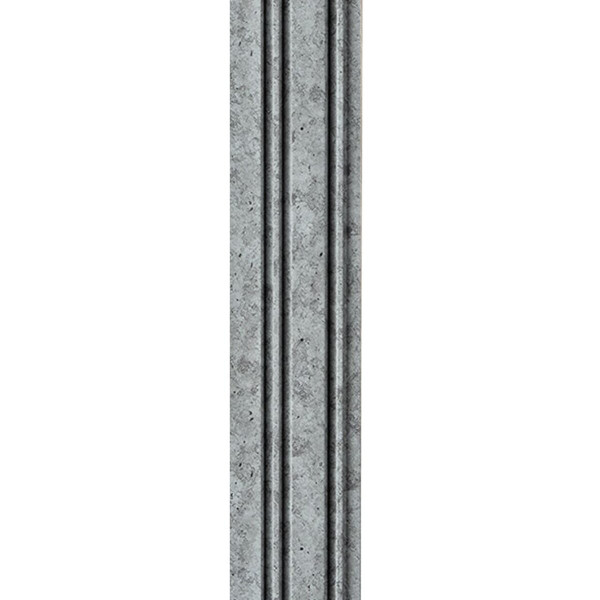 Рейка декоративная PS 2900х117х12мм Бетон SW-00002132