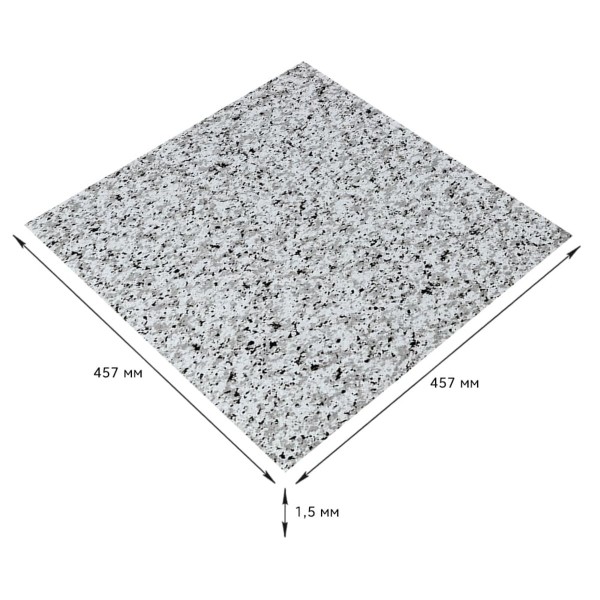 Самоклеюча LVT плитка 457*457*1.5mm (D) SW-00002464