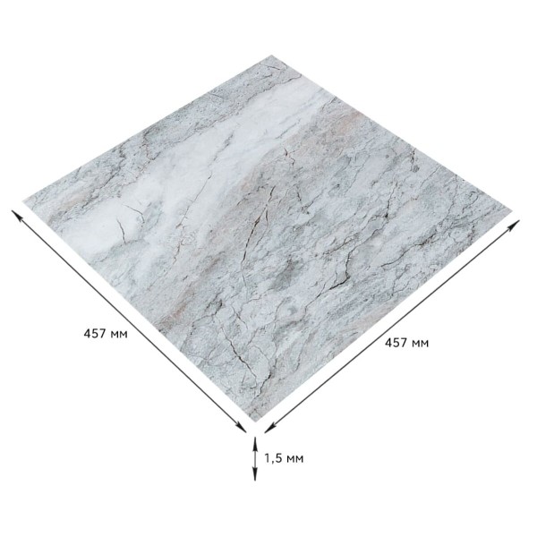 Самоклеящаяся LVT плитка 457*457*1.5mm (D) SW-00002465