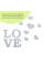 Зеркальный декор акриловый самоклеющийся Love серебро,11шт (D) SW-00002495