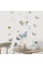 Зеркальный декор акриловый самоклеющийся Бабочки серебро,25шт (D) SW-00002521