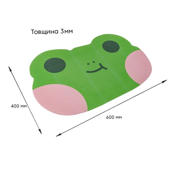 Вологопоглинаючий килимок Жабка 40*60CM*3MM(D) SW-00002560