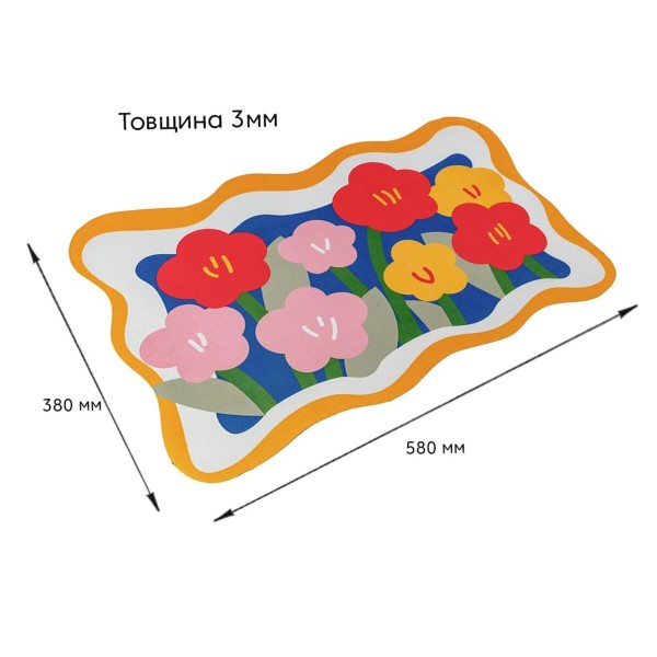 Вологопоглинаючий килимок 38*58CM*3MM (D) SW-00002562