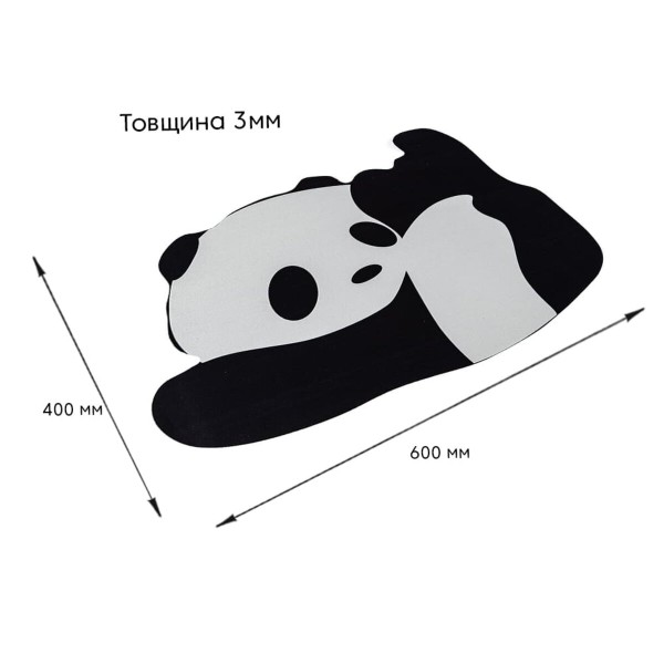 Влагопоглощающий коврик Панда 40*60CM*3MM(D) SW-00002563