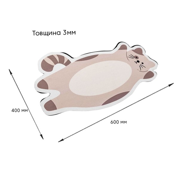 Вологопоглинаючий килимок Котик 40*60CM*3MM(D) SW-00002564
