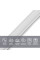 Молдинг 20х3000х8мм Белый SW-00002673