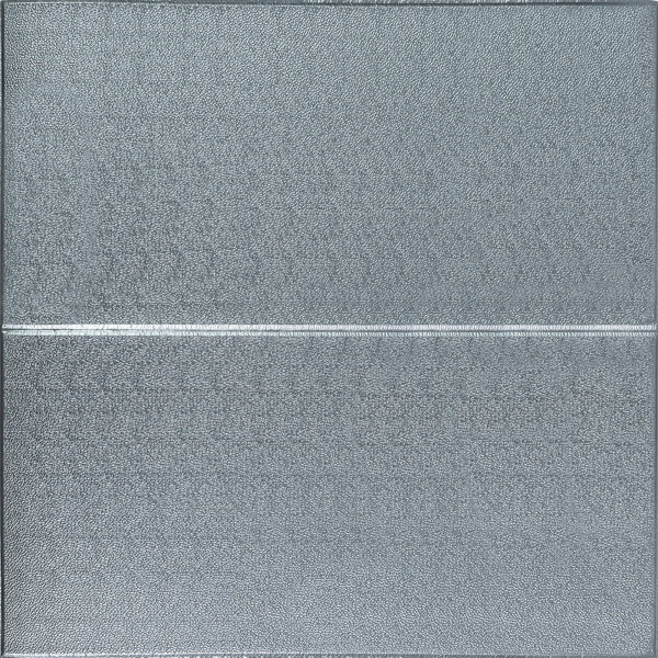 Панель 3D 700х700х3мм Срібний квадрат SW-00003257