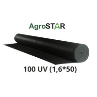 Агроволокно"AgroStar"100 UV чорне(1,6*50)*