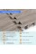 Пол пазл - модульное напольное покрытие 600x600x10мм серое дерево (МР9) SW-00000209