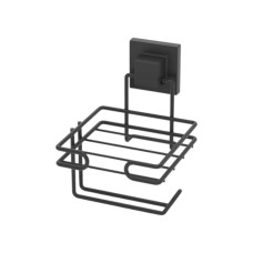 Держатель туалетной бумаги и запаски TEKNO-TEL EF275-K черный матовый