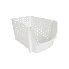 Складаний великий білий органайзер Omak Plastik Bask 3,5 л (50860)