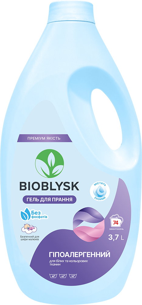 Гіпоалергенний гель для прання “Baby gel” BioBlysk 3.7 л