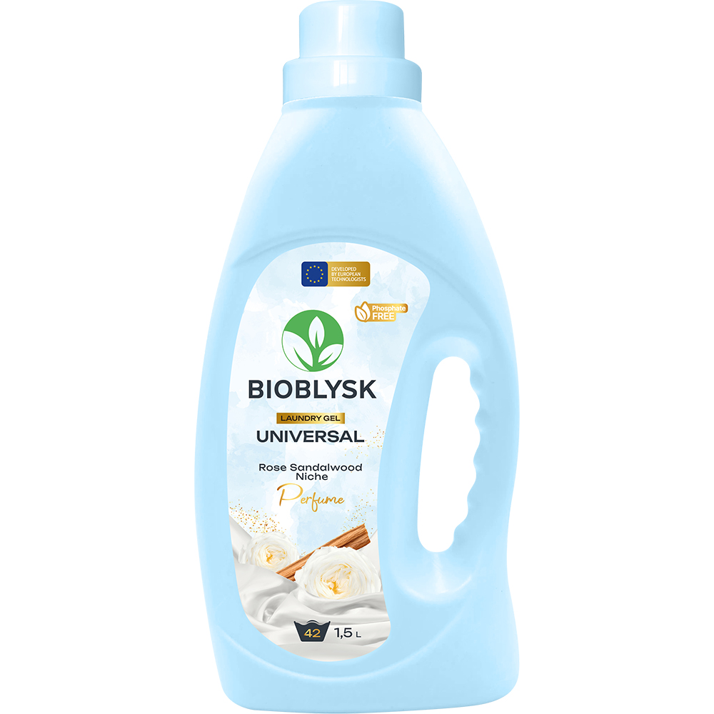 Гель для прання парфумований “Universal & Rose Sandalwood Niche Perfume” BioBlysk 1.5 л