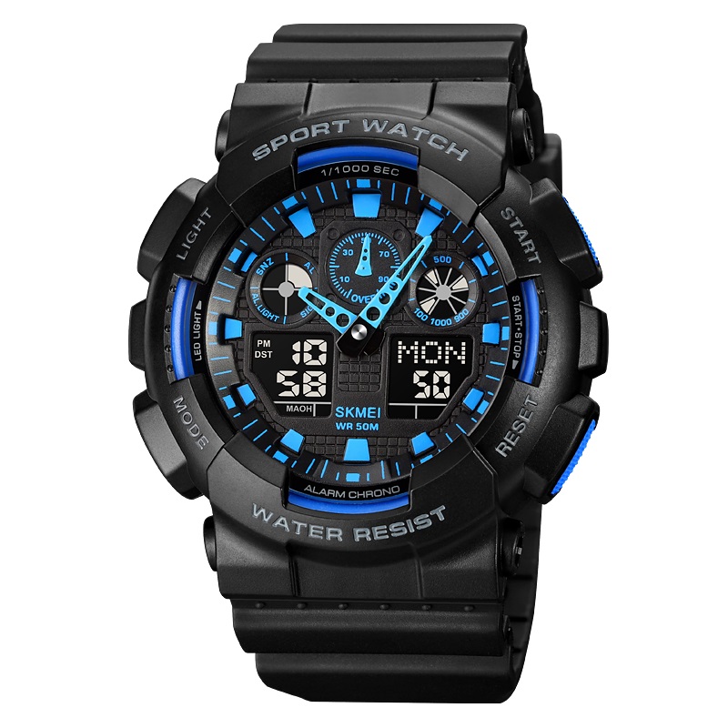 Годинник наручний Skmei 1832 Black-Blue