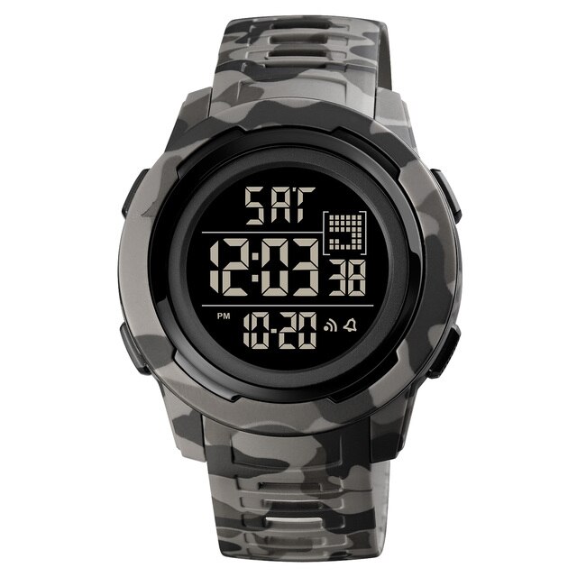Skmei 1731CMGYBK Camo gray Black STOPPED